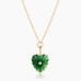 Malene Green Jade Clip