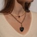 Malene Onyx Clip Necklace