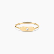 Stacking Stone Signet Ring Stacking Stone Signet Ring